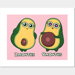 Avocado pregnancy Posters and Art